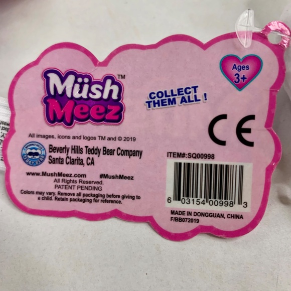 Bundle/Set MUSHMEEZ squeezable Assorted plush clip on toys, stocking stuffers - Picture 9 of 13